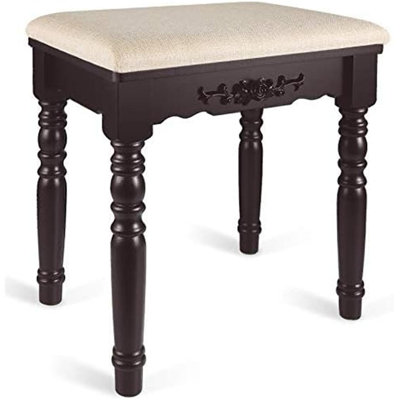 Chanthy Solid Wood Accent Stool