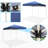 8 pi. X P 8 pi D Auvent inclinable en acier-223990159
