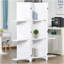 Paravent 4 panneaux en bois HOMcom