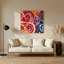 Art mural en métal beige Desserts-1722530340