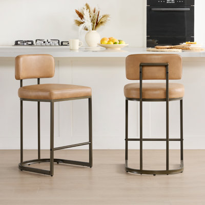 Tabouret de comptoir rembourré