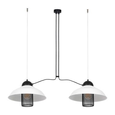 Figgs 2 - Light White Dome Pendant
