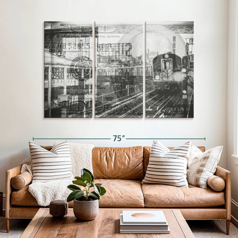 Ligne de dollars Sirci Manhattan 7, H 42 po x l 65 po