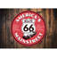 Plaque en aluminium America's Mainstreet Route 66-58550824