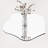 Sunee Flat Wall Mirror