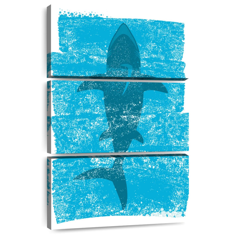 Brampt Simple Shark, 45" H x 28" W