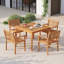 Ensemble de 2 chaises de patio pour l'extérieur, avec une capacité de 400 lb-377869067