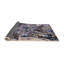 Tapis noir / beige / bleu Hannasville-651442563