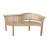 CURVE LOVE SEAT BENCH