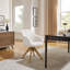 Upholstered Swivel Armchair-328588113