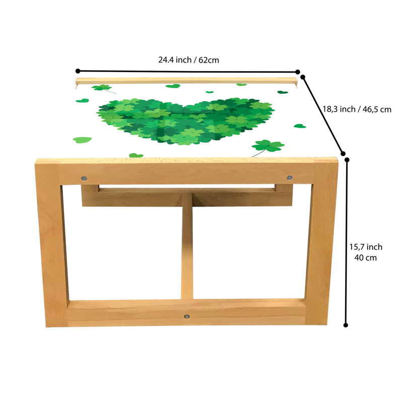 Kelsie Sled Coffee Table, 62cm H x 46cm W x 40cm D