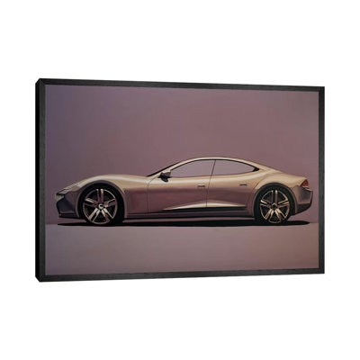 Fisker Karma 2012 by Paul Meijering - Painting on Canvas