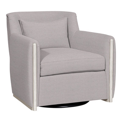 Thom Filicia Home Upholstered Swivel Armchair