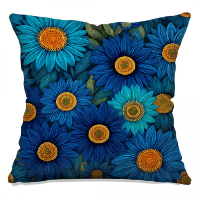 Floral Throw Pillow, Nature Double Sided Pillows