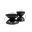 Tables basses rondes avec plateau de table d'appoint multifonctionnel STORGE
