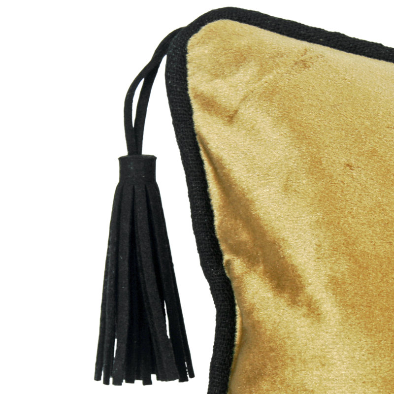 Schubert Square Cushion Cover, Gold