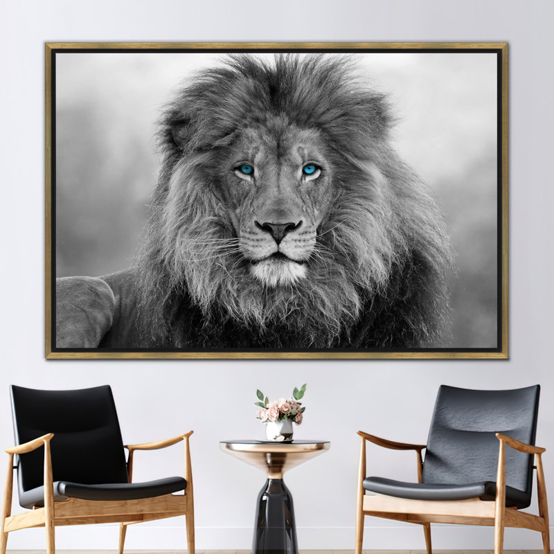 Print on Canvas, Gold Floater Framed, 20 cm H x 30 cm W