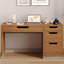 Bureau moderne de 52 pouces avec 4 tiroirs | Bureau à domicile peu encombrant-1538663040-1538663041