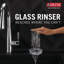Rinceur en métal brossé en métal doré pour évier de cuisine, laveuse de gobelets, laveuse de bouteilles, bronze champagne-50297596