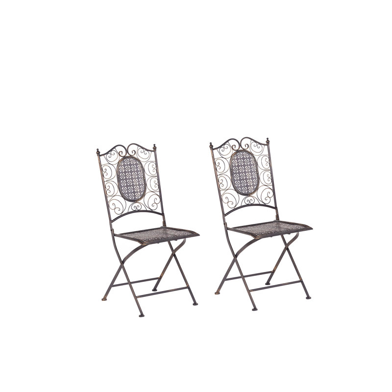 Delphos Folding Patio Dining Chair