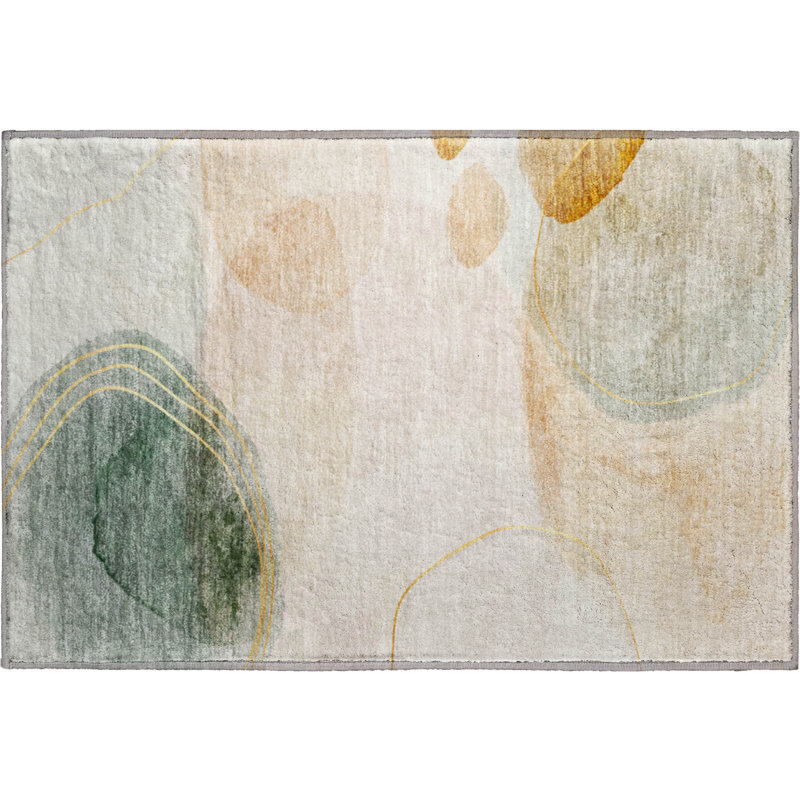 Tapis Cerrito avec envers antidérapant, Rectangle 1 pi 8 po x 2 pi 6 po