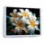 Cadre flottant blanc