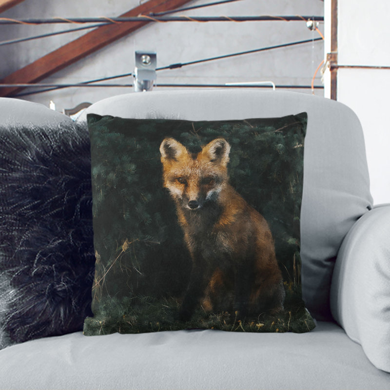 Square Throw Cushion, 40cm H x 40cm W x 15cm D