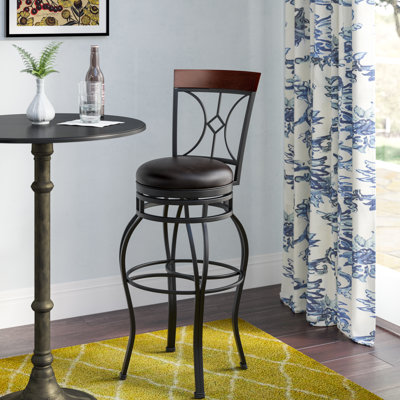 Dombroski Swivel Bar Stool