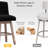 Terron 360° Swivel Barstool with Solid Wood Legs-14006588-2760771