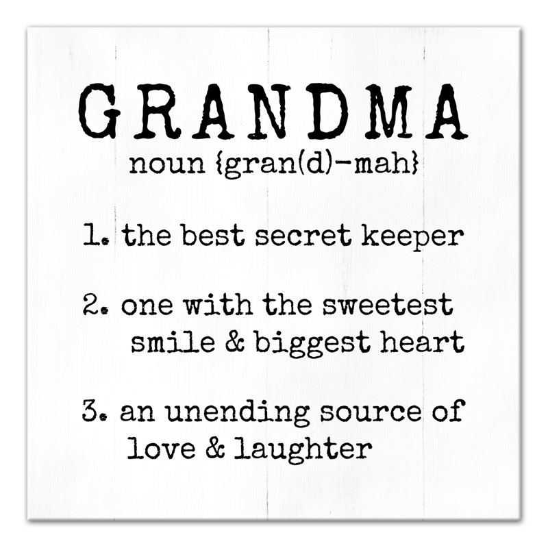 " Grandma Definition "