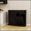 Armoire à ordures polyvalente et inclinable avec beaucoup de rangement et une conception élégante pour de multiples utilisations