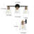 Ashaz 3 - Light Dimmable Vanity Light