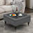 Daania 31.5'' Wide Upholstered Square Tufted Storage Ottoman-668732074