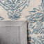 Tapis ivoire / bleu en laine touffeté à la main Hewett-1605759581
