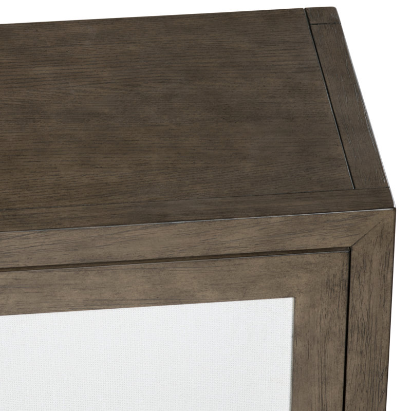 Katherine 4-Door Rattan Media Credenza_Sideboard