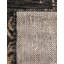 Tapis de couloir contemporain de couleur noire Hintz-1654881383