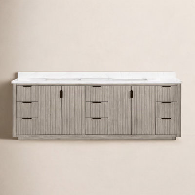 Adela 84'' Double Bathroom Vanity
