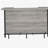 Menimen Grey Driftwood Freestanding Bar Unit