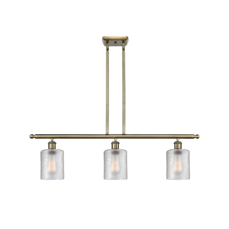 3 - Light Kitchen Island Pendant, LED