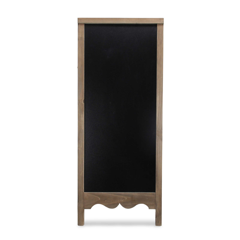 Tableau noir autoportant double face