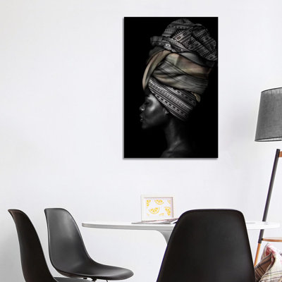 African Woman by Danilo De Alexandria - Wrapped Canvas Gallery-Wrapped Canvas Giclée