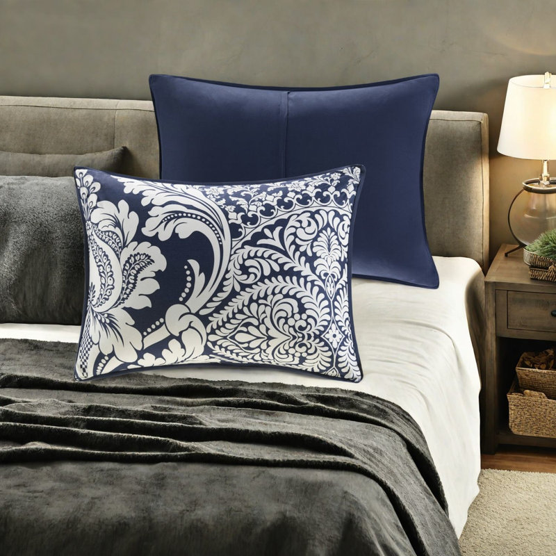 Certified Cotton Bedding Sets, Hypoallergenic Comforter, Transitional Style For Home