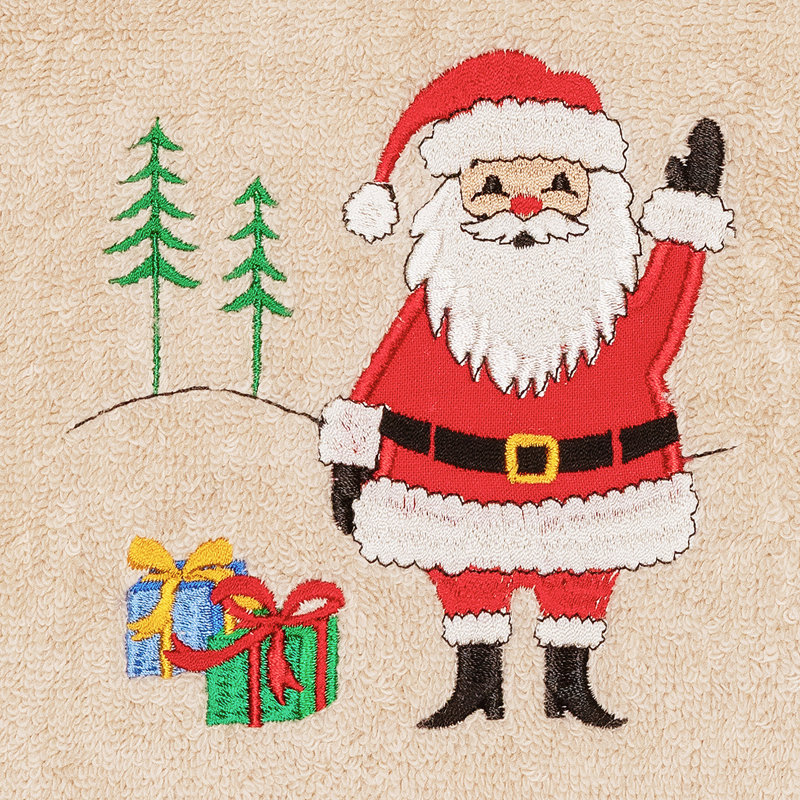 Serviette de toilette Christmas Christmas, Sable