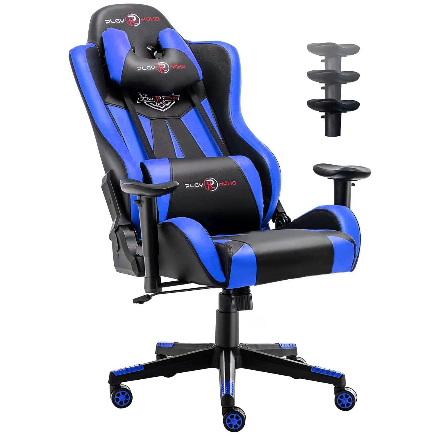 Vinsetto High Back Racing Style Gaming Chair, Pu Leather Gamer