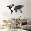 Giallobus - Mappa Del Mondo- Decorazione Da Parete In Legno MDF - Quadri Moderni Soggiorno-230269415-230269414