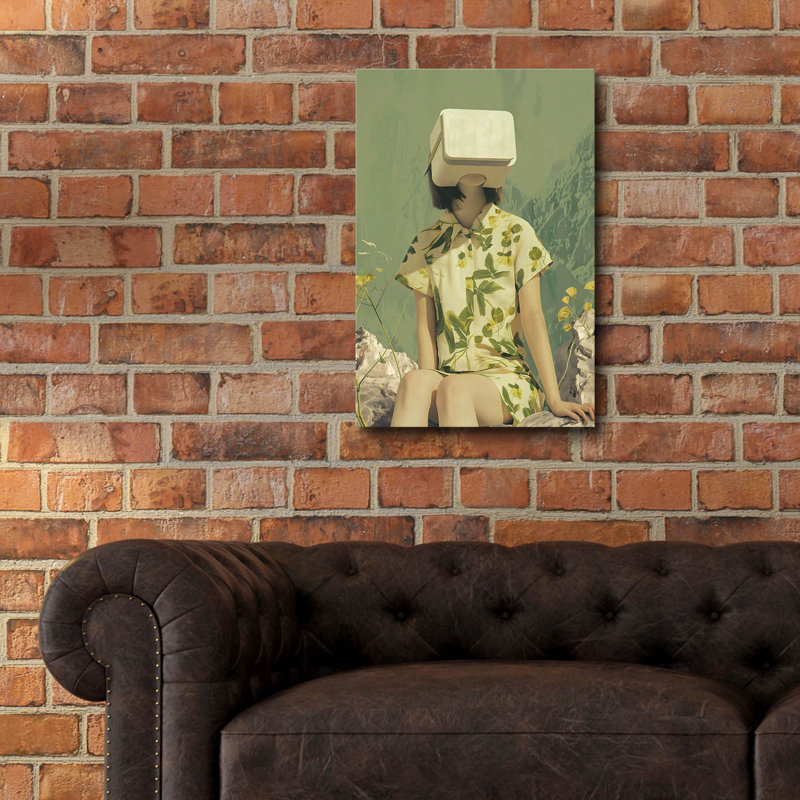 Art mural en verre Winston Porter, H 24 po x l 16 po x P 0,2 po
