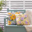  Indoor / Outdoor Floral Square Throw Cushion Cover-1192765691