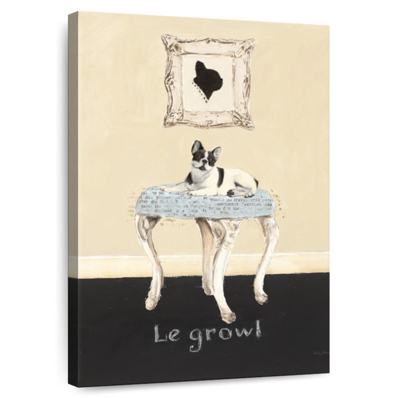 Brampt Le Growl, 39" H x 26" W