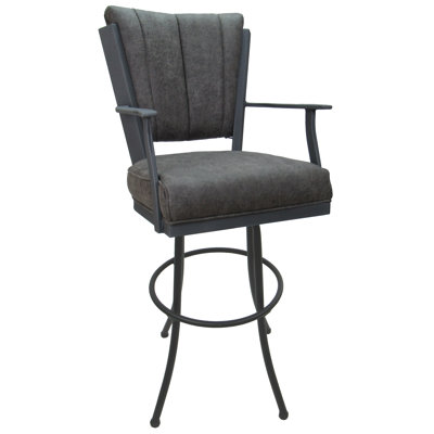 Très grand tabouret pivotant en métal Varges