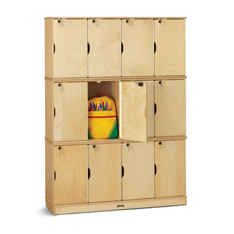 Jonti-Craft® Stacking Lockable Lockers - Triple Stack